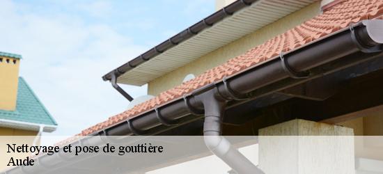 Nettoyage et pose de gouttière Aude 