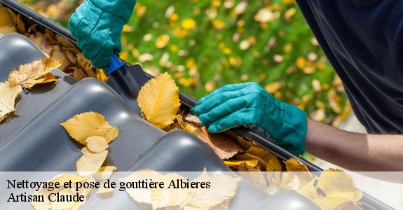 Nettoyage et pose de gouttière  albieres-11330 Artisan Claude