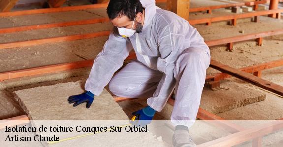 Isolation de toiture  conques-sur-orbiel-11600 Artisan Claude
