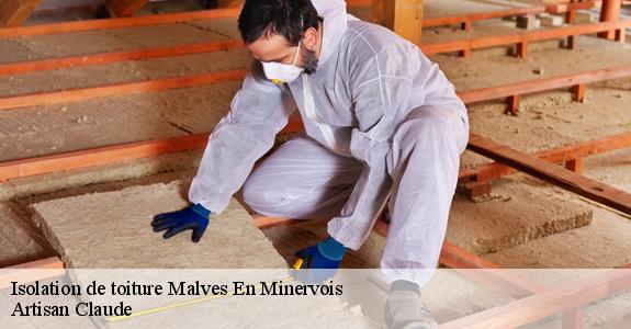 Isolation de toiture  malves-en-minervois-11600 Artisan Claude